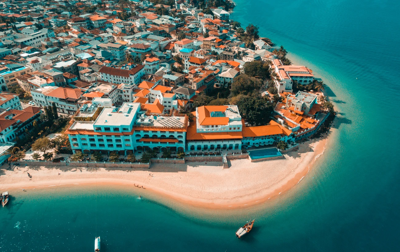 Zanzibar, landscape in Tanzania